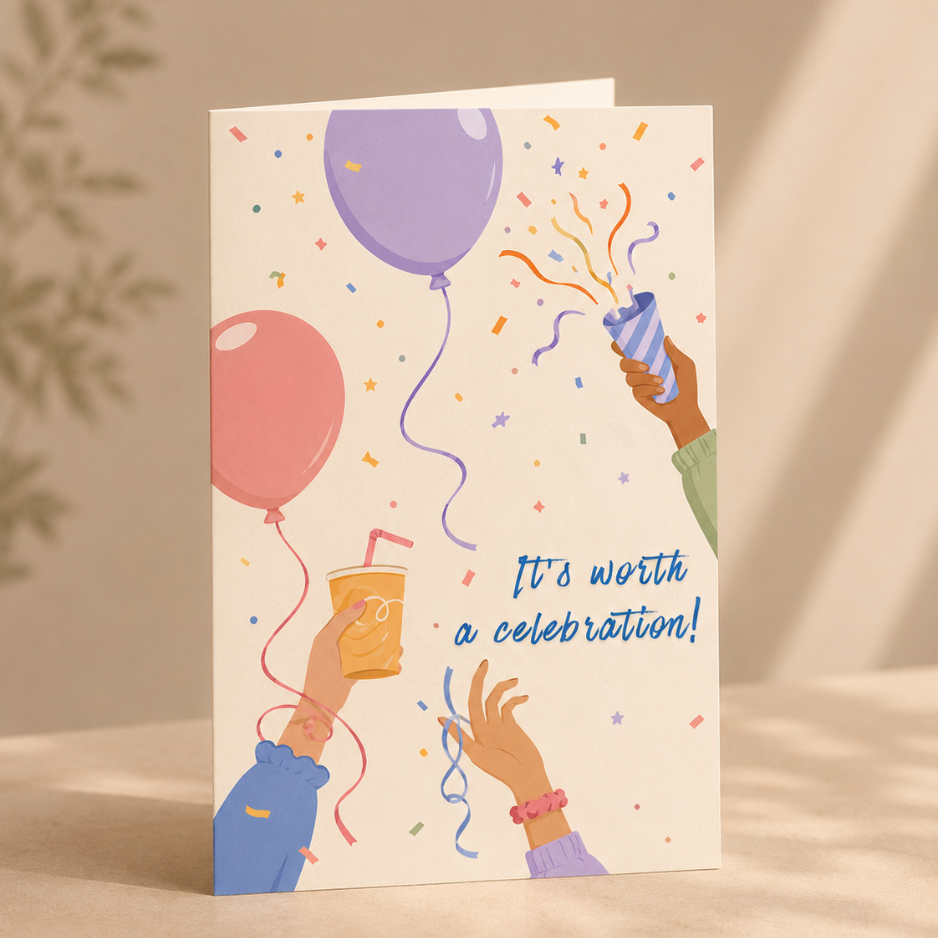 The Confetti Card